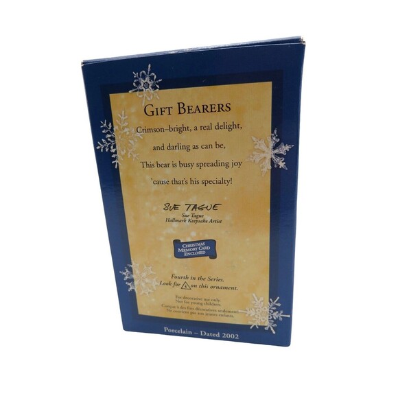 2002 Gift Bearers #4 Hallmark Keepsake Christmas Ornament - Picture 7 of 7
